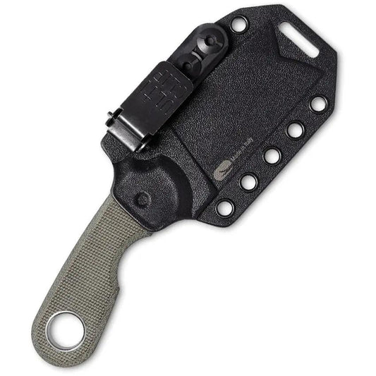 Viper Berus 2 Fixed Blade Knife - M390 Steel, Green Micarta Handle, Kydex Sheath For EDC And Outdoor Use by Viper