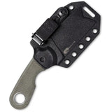 Viper Berus 2 Fixed Blade Knife - M390 Steel, Green Micarta Handle, Kydex Sheath For EDC And Outdoor Use by Viper