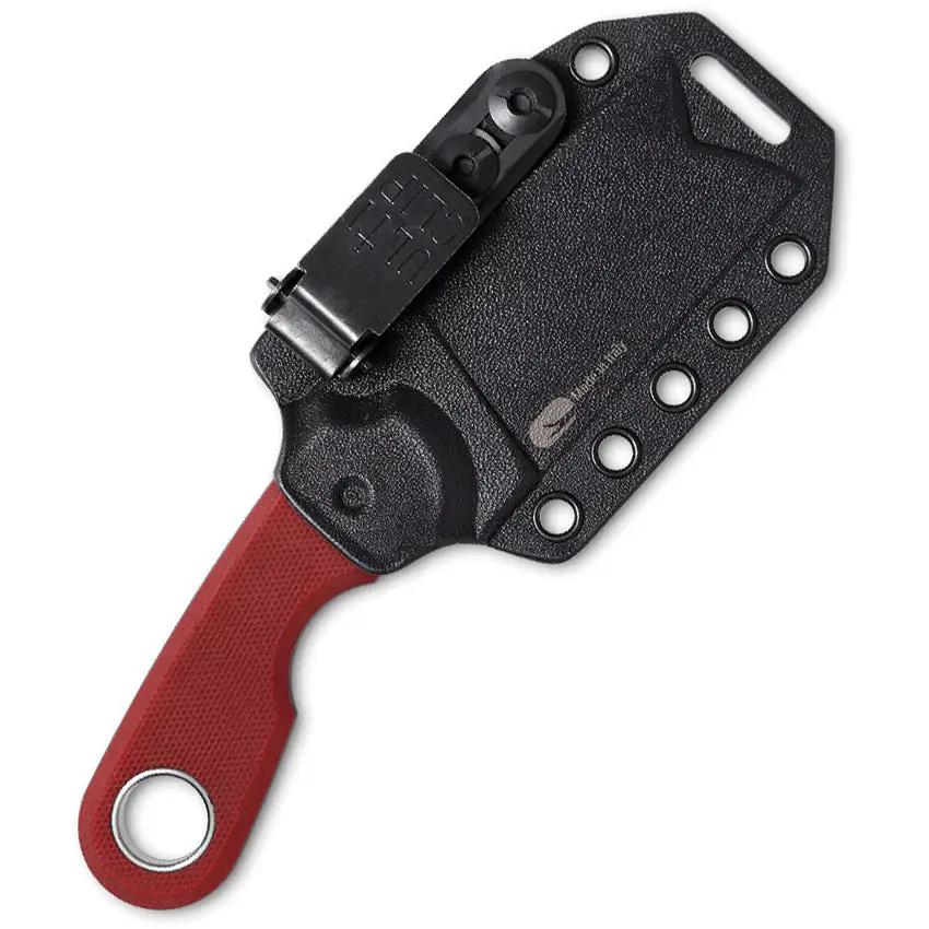 Viper Berus 2 Fixed Blade Knife - Premium M390 Sheepsfoot Blade Red G10 Handle Full Tang For EDC Enthusiasts by Viper