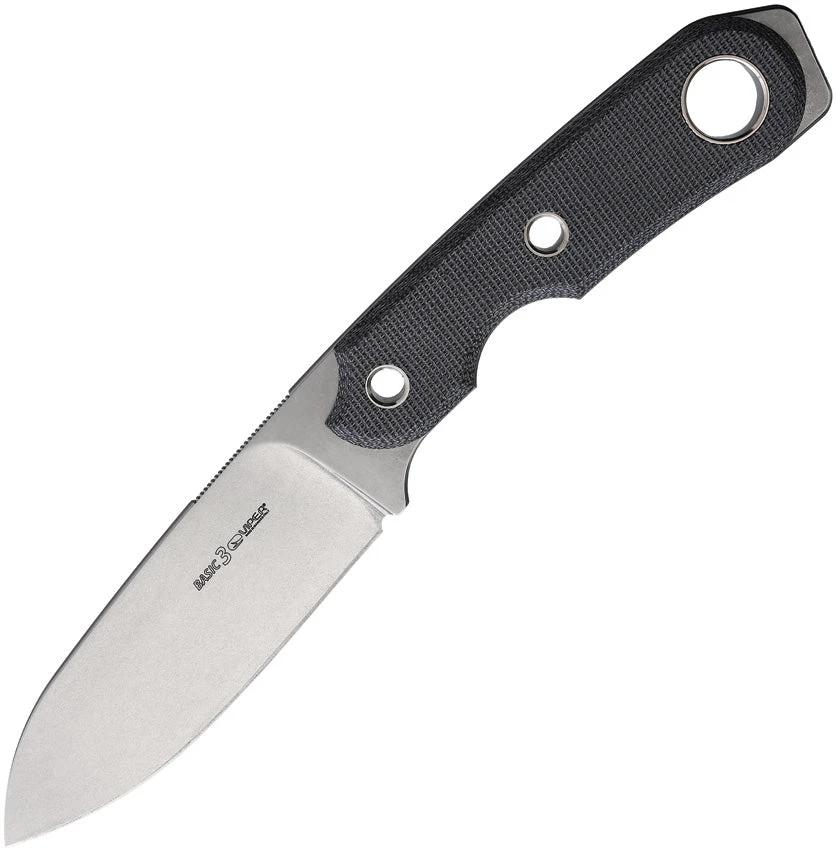 Viper Basic3 Fixed Blade Black Mic VT4036CB by Viper