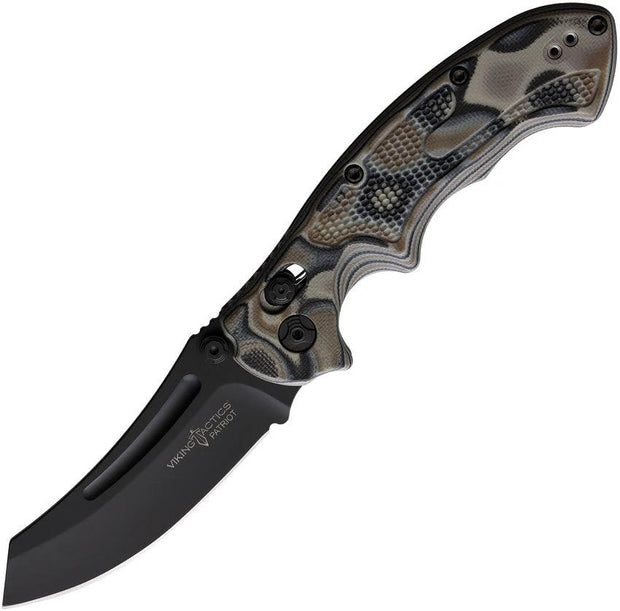 Viking Tactics Patriot Rapid Lock Black VTAC-K9-PF-MLB by Viking Tactics