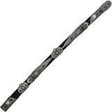 VT Daggers Caucasian Shashka - Satin Finish Stainless Blade With Etching, Silver Plated Handle And Scabbard by VT Daggers