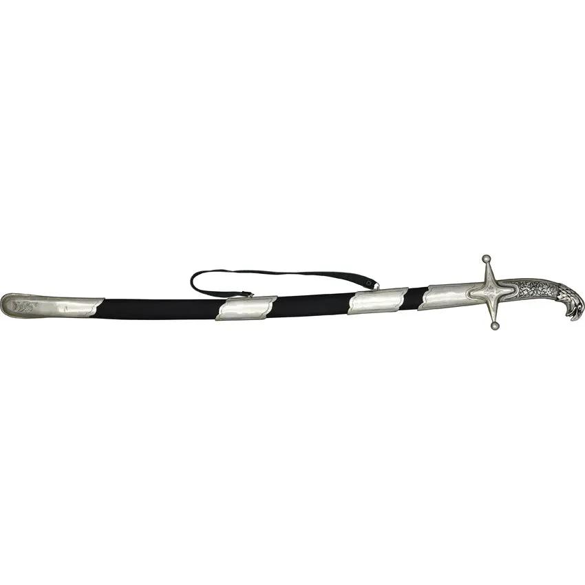 VT Daggers Caucasian Saber VTD0100 - 30 Inch Satin Finish Stainless Blade With Silver Plated Handle by VT Daggers