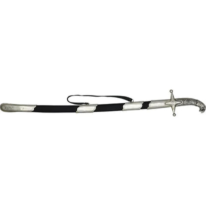 VT Daggers Caucasian Saber VTD0100 - 30 Inch Satin Finish Stainless Blade With Silver Plated Handle by VT Daggers