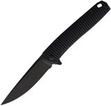 3V Gear React Linerlock EDC Knife With 2.75 Inch Black Coated Blade And G10 Handle Extended Tang by 3V Gear