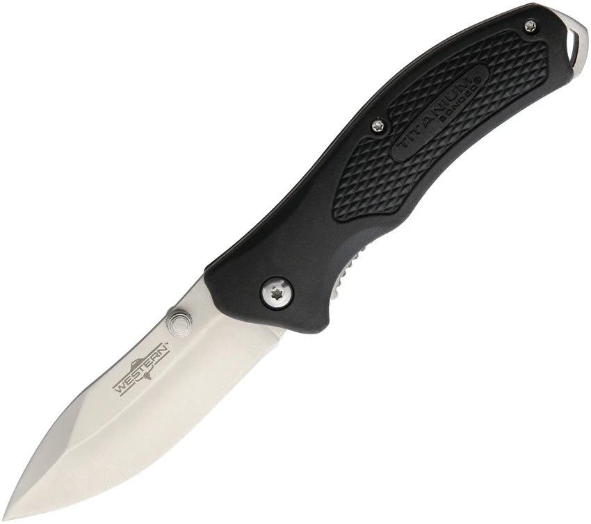 Western Blacktrax Linerlock 19163 by Western