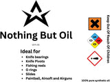 Western Active Nothing But Oil 0.5oz WA1002 - Medium Lubricant For Knife Bearings And Pivots Reels, O-Rings, Slides by Western Active