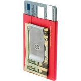 Wagner Super Slim Wallet Flash Red Minimalist Card Holder For Front Pocket Everyday Carry by Wagner