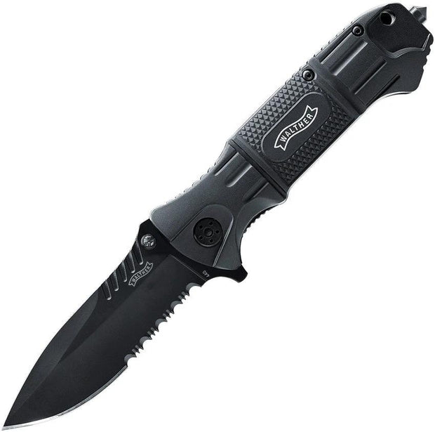 Walther Black Tac Linerlock 5.0715-US by Walther