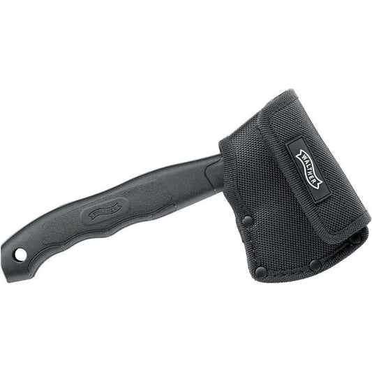 Walther Mini Axe 5.0798-US Compact Camping Hatchet - Durable Kindling Tool For Hikers And Campers by Walther