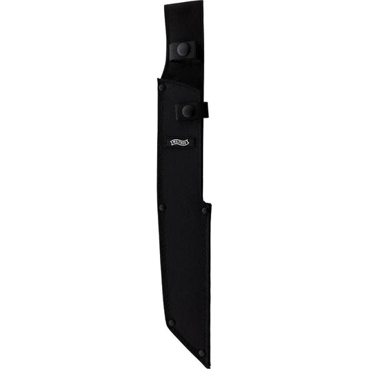 Walther MachTac 5 Machete - Rugged Full Tang 13 Inch 440C Tanto Blade With Wood Handle For Campers And Hikers by Walther