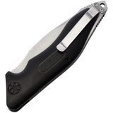 Walther BNK5 Linerlock Folding Knife - Compact Wood Handle For Everyday Carry And Outdoor Use With Secure Deployment by Walther