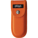Walther HBF2 Linerlock Premium EDC Knife - D2 Satin Blade And Orange G10 Handle For EDC Enthusiasts by Walther