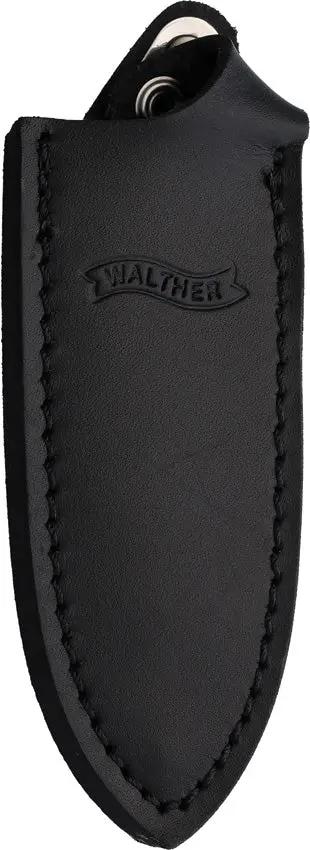 Walther SKD Double Edge Fixed Blade Dagger - 4.25in Satin Blade With Belt Sheath Included by Walther