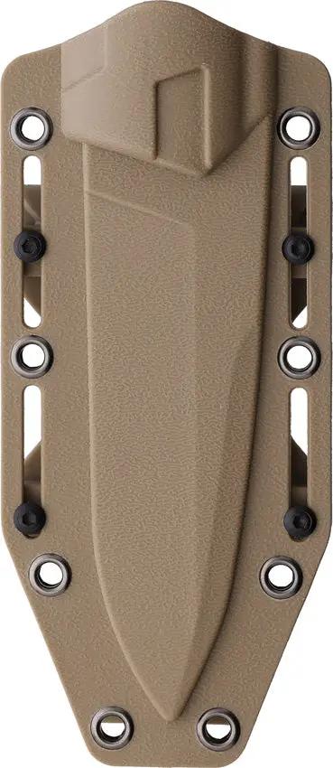 Walther BUK Durable Fixed Blade Knife - 440C Drop Point, 8.25 Inch Overall, Tan Nylon Handle by Walther