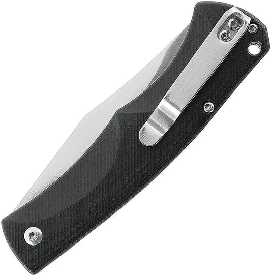Walther CTK 1 Linerlock Knife - Compact EDC With 3 Inch Satin 440C Blade And Black G10 Handle by Walther