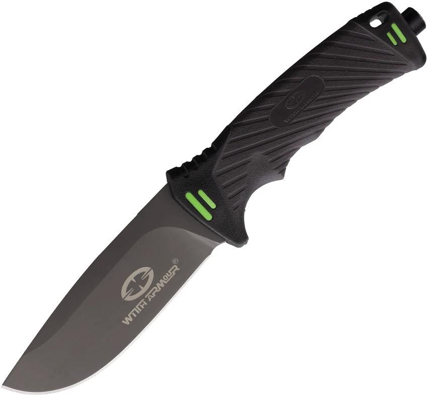 WithArmour Nightingale Fixed Blade Black WA-001BG by WithArmour