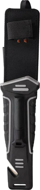WithArmour Nightingale Fixed Blade Knife - Titanium Coated D2 Tool Steel Blade With Fire Starter And Sharpener by WithArmour