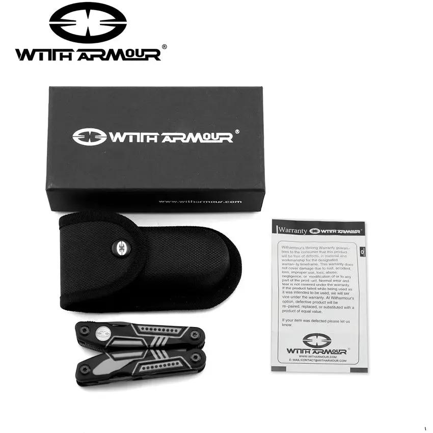 WithArmour Ranger Multi Tool WA-010BG - 4 Inch Closed Design With Pliers And Multiple Screwdrivers by WithArmour