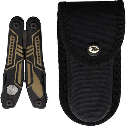 WithArmour Ranger Multi Tool WA-010BT - 10 Tool Set With Durable Black Tan TPR Handles And Pliers by WithArmour