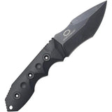 WithArmour Needle Fixed Blade WA-070BK - 9 Inch Overall, 4 Inch Black Stonewash 440C Blade, Full Tang G10 Handle by WithArmour