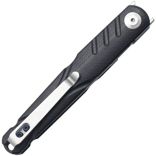 WithArmour Stark Linerlock WA-094BKG - Satin D2 Blade 3.5in Open 4.5in Closed G10 Handle by WithArmour