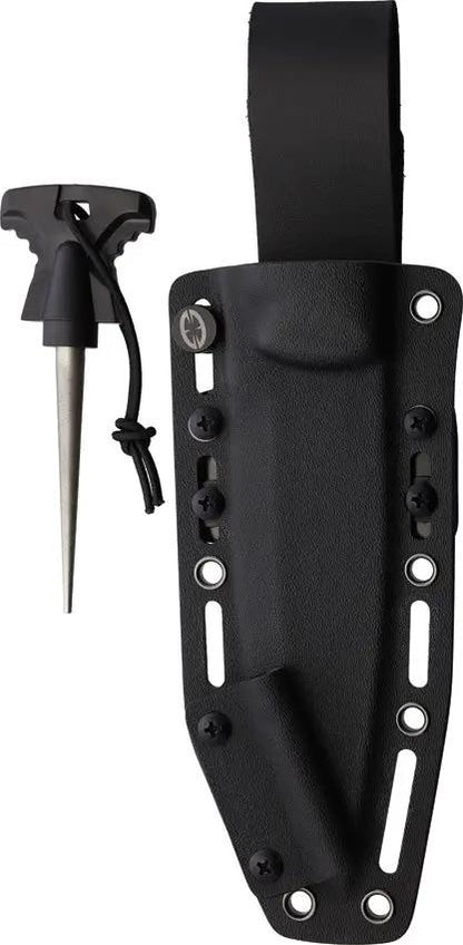 WithArmour Mercenary Fixed Blade WA2301-110BK - 12C27 Sandvik Stainless Steel Two-Tone Finish Full Tang Kydex Sheath by WithArmour