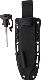 WithArmour Big Muk Fixed Blade WA2306-125BK - Titanium Coated 6.5 Inch 1095HC Blade Full Tang Black Micarta Handle by WithArmour