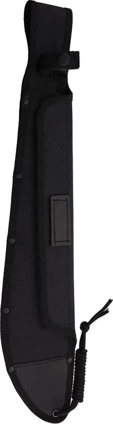 WithArmour Machete G2 - 21 Inch Overall Sawback Stainless Blade With Black Synthetic Handle And Sheath by WithArmour