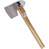 World Axe Throwing League King Of Diamonds Throwing Axe 138 Dual Fins Design 1045 Carbon Steel Head Hickory Handle by World Axe Throwing League