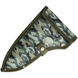 World Axe Throwing League The Mercenary Throwing Axe 148 - Matte Camouflage Finish With 7.5In 3Cr13 Stainless Head by World Axe Throwing League