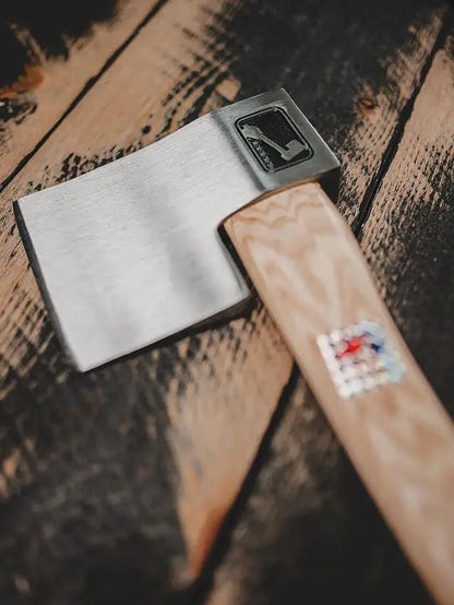 World Axe Throwing League Colossus Big Axe Throwing Axe 126 - 1045 Carbon Steel Head With American Hickory Handle by World Axe Throwing League