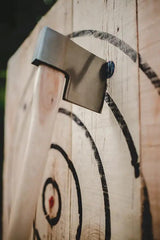 World Axe Throwing League Colossus Big Axe Throwing Axe 126 - 1045 Carbon Steel Head With American Hickory Handle by World Axe Throwing League