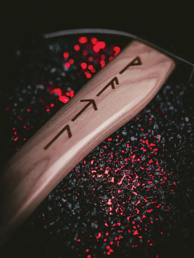 World Axe Throwing League Ragnar Throwing Axe 158 - Balanced 1045 Carbon Steel Head With 4 Inch Cutting Edge by World Axe Throwing League