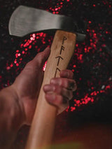 World Axe Throwing League Ragnar Throwing Axe 158 - Balanced 1045 Carbon Steel Head With 4 Inch Cutting Edge by World Axe Throwing League