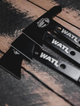 World Axe Throwing League Walt Hawk Throwing Set 185 - Durable 12.5 Inch, 6 Inch Stainless Axe Head Removable Handles by World Axe Throwing League