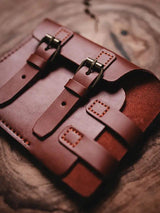 World Axe Throwing League Universal Axe Sheath - Durable Leather Construction, Brown by World Axe Throwing League