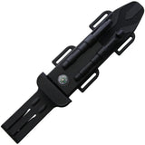 Wild Boar Razorback Survival Knife - 13 Inch Overall With Sawback Blade, Black ABS Handle, Survival Sheath by Wild Boar