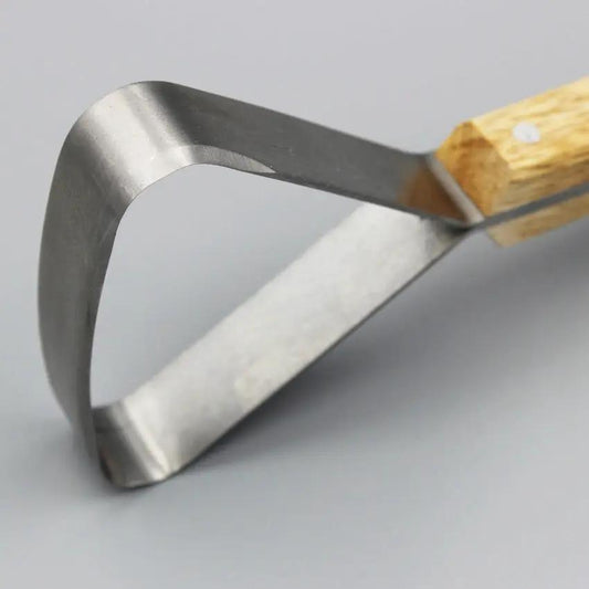 Wiebe Knives Small Pelt Scraper DS10 SCRP - Dual Edge Blade For Efficient Fat And Gristle Removal by Wiebe Knives