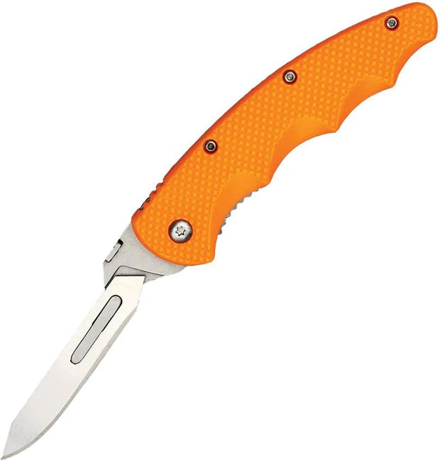 Wiebe Knives Monarch Linerlock Scalpel DS17 MK-OR-C by Wiebe Knives