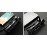 Wuben C2 Power Bank Flashlight - Ultra Bright 2000 Lumen USB C Rechargeable For Outdoor Adventures by WUBEN