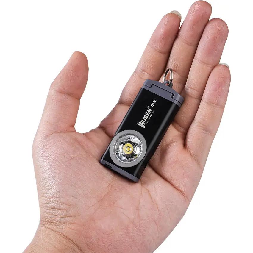 WUBEN G2 Rechargeable Keychain Light OSRAM P9 LED USB C Waterproof - Built For Outdoor EDC by WUBEN