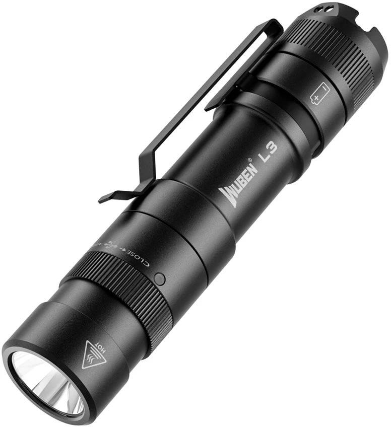 WUBEN L3 Rechargeable Flashlight L3-BLK by WUBEN