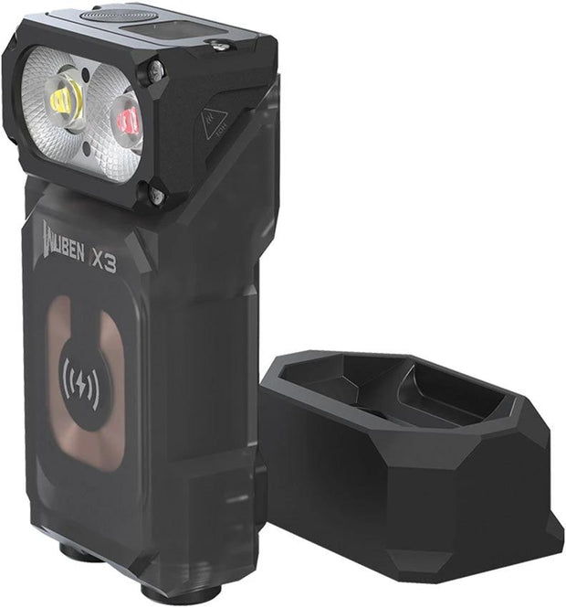 WUBEN Lightok X3 Owl Flashlight X3-BLACK by WUBEN