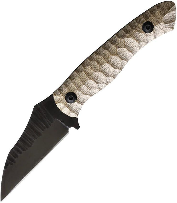 Wachtman Knife & Tool Kliff Fixed Blade Tan K-N-S by Wachtman Knife & Tool