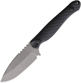 Wachtman Knife & Tool Eddy 2 Fixed Blade Black E2-B-T by Wachtman Knife & Tool