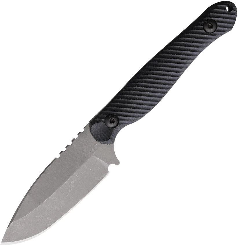 Wachtman Knife & Tool Eddy 2 Fixed Blade Black E2-B-T by Wachtman Knife & Tool