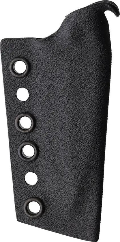 Wachtman Knife And Tool Eddy 2 Fixed Blade - AEBL Drop Point Full Tang Black Micarta Handle by Wachtman Knife & Tool