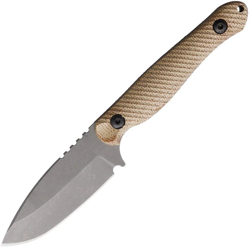 Wachtman Knife & Tool Eddy 2 Fixed Blade Tan E2-N-T by Wachtman Knife & Tool