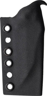 Wachtman Knife And Tool Kliff Fixed Blade Black KBT - Full Tang Wharncliffe Blade With Black Micarta Handle by Wachtman Knife & Tool